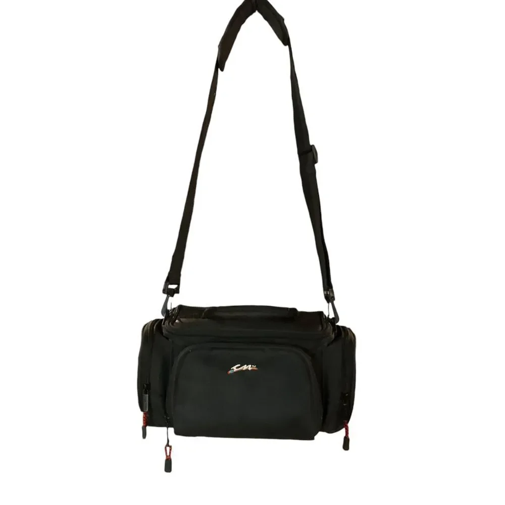 CM2 Professional Camera‎ Bag with Multiple Compartments Shoulder Strap Black